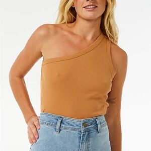 Ripcurl Asymmetrical Ribbed Tank